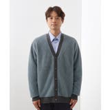 配色シャギーニットカーディガン ユニセックスでおすすめ! | THE SHOP TK | 詳細画像9