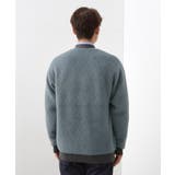 配色シャギーニットカーディガン ユニセックスでおすすめ! | THE SHOP TK | 詳細画像11