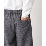 ツイードワイドパンツ 【洗濯機OK／セットアップ可】 | THE SHOP TK | 詳細画像19 