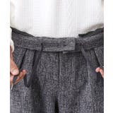 ツイードワイドパンツ 【洗濯機OK／セットアップ可】 | THE SHOP TK | 詳細画像18 