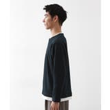 【一枚でコーディネートが完成!】レイヤード風キーネック長袖Tシャツ 洗濯機OK | THE SHOP TK | 詳細画像18