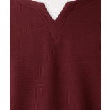 【一枚でコーディネートが完成!】レイヤード風キーネック長袖Tシャツ 洗濯機OK | THE SHOP TK | 詳細画像16