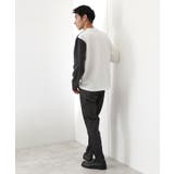 【一枚で着映える】パターンブロッキング長袖Tシャツ 洗濯機OK | THE SHOP TK | 詳細画像3