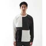 【一枚で着映える】パターンブロッキング長袖Tシャツ 洗濯機OK | THE SHOP TK | 詳細画像13