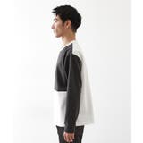 【一枚で着映える】パターンブロッキング長袖Tシャツ 洗濯機OK | THE SHOP TK | 詳細画像14