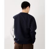 【一枚で着映える】パターンブロッキング長袖Tシャツ 洗濯機OK | THE SHOP TK | 詳細画像10