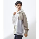 【一枚で着映える】ポンチブロッキングパーカ 洗濯機OK | THE SHOP TK | 詳細画像1