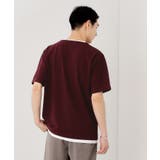 ツイルキーネック半袖Tシャツ | THE SHOP TK | 詳細画像14 