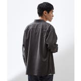 ダブルポケットストライプ長袖シャツ 【洗濯機OK】 | THE SHOP TK | 詳細画像6