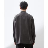 ダブルポケットストライプ長袖シャツ 【洗濯機OK】 | THE SHOP TK | 詳細画像11