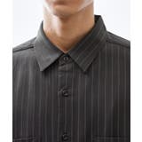 ダブルポケットストライプ長袖シャツ 【洗濯機OK】 | THE SHOP TK | 詳細画像12