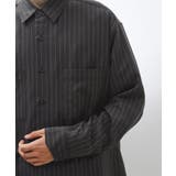 ダブルポケットストライプ長袖シャツ 【洗濯機OK】 | THE SHOP TK | 詳細画像14