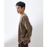 【心地良い、滑らかさ】レイヤード風ケーブル ニットソー 【洗濯機OK】 | THE SHOP TK | 詳細画像13