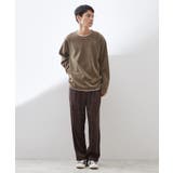 【心地良い、滑らかさ】レイヤード風ケーブル ニットソー 【洗濯機OK】 | THE SHOP TK | 詳細画像15