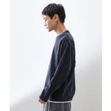 【心地良い、滑らかさ】レイヤード風ケーブル ニットソー 【洗濯機OK】 | THE SHOP TK | 詳細画像17