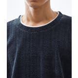 【心地良い、滑らかさ】レイヤード風ケーブル ニットソー 【洗濯機OK】 | THE SHOP TK | 詳細画像40