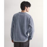 【心地良い、滑らかさ】レイヤード風ケーブル ニットソー 【洗濯機OK】 | THE SHOP TK | 詳細画像34