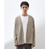 モールニットカーディガン+長袖Tシャツ 洗濯機OK 吸水速乾 | THE SHOP TK | 詳細画像20