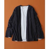 モールニットカーディガン+長袖Tシャツ 洗濯機OK 吸水速乾 | THE SHOP TK | 詳細画像3