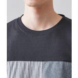 パネル切替半袖Tシャツ | THE SHOP TK | 詳細画像20
