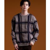 チェックジャカードニット【洗濯機OK】 | THE SHOP TK | 詳細画像3