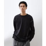 ブラック(019) | ハンドステッチ長袖Tシャツ 【洗濯機OK】 | THE SHOP TK
