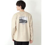 アイボリー(104) | スエード フォトプリントスウェット 【洗濯機OK】 | THE SHOP TK