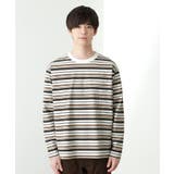 ランダムボーダー長袖タフTシャツ 【洗濯機OK】 | THE SHOP TK | 詳細画像9