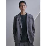 チャコールグレー(013) | ホームスパンジャージジャケット【セットアップ可/洗濯機OK】 | THE SHOP TK