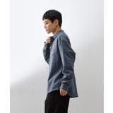 【大人のきれいめカジュアルに】ウールライク長袖シャツ 洗濯機OK | THE SHOP TK | 詳細画像2