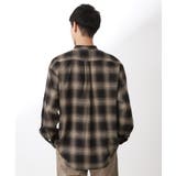 オンブレーチェックバンドカラーシャツ 【洗濯機OK】 | THE SHOP TK | 詳細画像2
