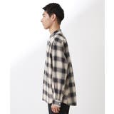 オンブレーチェックバンドカラーシャツ 【洗濯機OK】 | THE SHOP TK | 詳細画像10