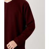 【一枚でコーディネートが完成！】レイヤード風クルーネック長袖Tシャツ 洗濯機OK | THE SHOP TK | 詳細画像21 