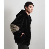 フードフェイクファーブルゾン | THE SHOP TK | 詳細画像1 