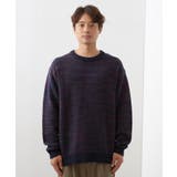 バーズアイグラデーションニット 洗濯機OK/ユニセックスでおすすめ! | THE SHOP TK | 詳細画像23