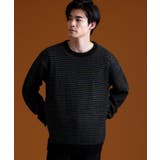 バーズアイグラデーションニット 洗濯機OK/ユニセックスでおすすめ! | THE SHOP TK | 詳細画像2