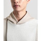 【大人の休日スタイルにはこれ!】フロントチェック柄ニットパーカ 洗濯機OK | THE SHOP TK | 詳細画像16