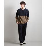 バイカラー モール風長袖Tシャツ | THE SHOP TK | 詳細画像7