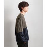 バイカラー モール風長袖Tシャツ | THE SHOP TK | 詳細画像9
