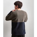 バイカラー モール風長袖Tシャツ | THE SHOP TK | 詳細画像10