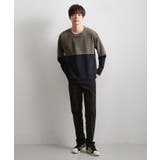 バイカラー モール風長袖Tシャツ | THE SHOP TK | 詳細画像11