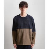 バイカラー モール風長袖Tシャツ | THE SHOP TK | 詳細画像13