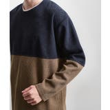 バイカラー モール風長袖Tシャツ | THE SHOP TK | 詳細画像17