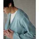 リサイクルシャークスキンノーカラーカーディガン セットアップ可 | THE SHOP TK | 詳細画像1