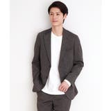 チャコールグレー(013) | TRポンチカルゼジャケット セットアップ可/ストレッチ | THE SHOP TK