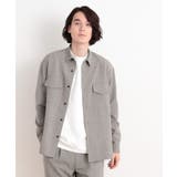 リサイクルシャークスキンダブルフラップシャツ セットアップ可 | THE SHOP TK | 詳細画像7 