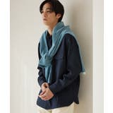リサイクルシャークスキンダブルフラップシャツ セットアップ可 | THE SHOP TK | 詳細画像2 