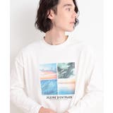 オフホワイト(103) | オーガニックコットンフォトプリントTシャツ | THE SHOP TK
