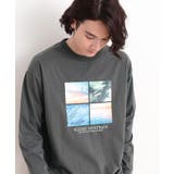 チャコールグレー(114) | オーガニックコットンフォトプリントTシャツ | THE SHOP TK