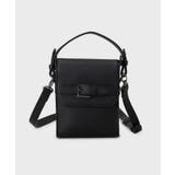 ブラック(619) | ショルダーベルト付きミニハンドルバッグ 2WAY/ユニセックス | THE SHOP TK